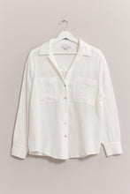 Load image into Gallery viewer, Esme- Button Front Gauze Shirt
