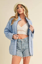 Load image into Gallery viewer, Dixie- Quilted Washed Jacket
