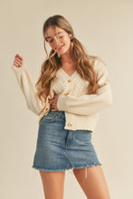 Load image into Gallery viewer, Dana- Mixed Cable Knit Cardigan
