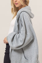 Load image into Gallery viewer, Kendall- French Terry Oversized Hood Jacket
