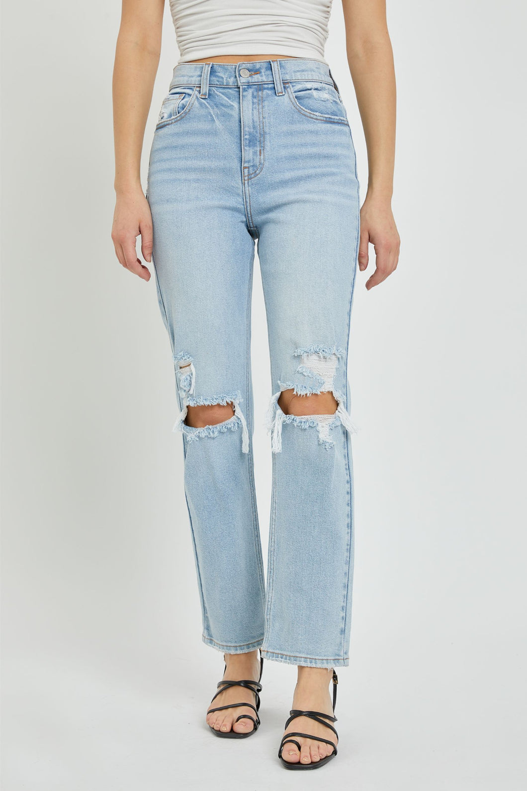 Brady- High Rise Straight Jean