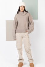 Load image into Gallery viewer, Gracie- Turtleneck Solid Cozy Sweater Top
