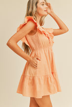 Load image into Gallery viewer, Gabi- Ruffle Detail Mini Dress
