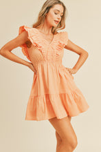 Load image into Gallery viewer, Gabi- Ruffle Detail Mini Dress
