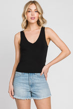 Load image into Gallery viewer, Cropped Double Layered Tank Top
