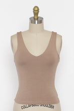 Load image into Gallery viewer, Cropped Double Layered Tank Top
