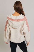 Load image into Gallery viewer, Ainsley- Color Block Pullover Fleece Jacket
