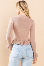 Load image into Gallery viewer, Carson- Sweater Knit Top
