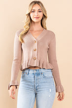 Load image into Gallery viewer, Carson- Sweater Knit Top
