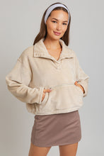 Load image into Gallery viewer, Opal- Pocket Detail Boxy Pullover
