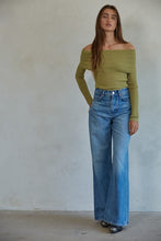 Load image into Gallery viewer, Kari- Ribbed Fold Over Sweater
