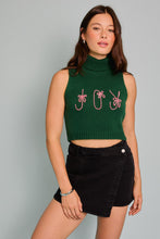 Load image into Gallery viewer, JOY- Turtleneck Sleeveless Knit Top
