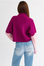 Load image into Gallery viewer, Macie-Color Block Ribbed Sweater
