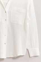 Load image into Gallery viewer, Esme- Button Front Gauze Shirt
