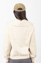 Load image into Gallery viewer, Nyla- Cozy Oversized Half Zip Sweatshirt
