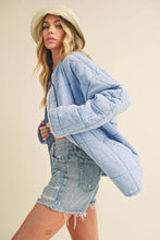 Load image into Gallery viewer, Dixie- Quilted Washed Jacket
