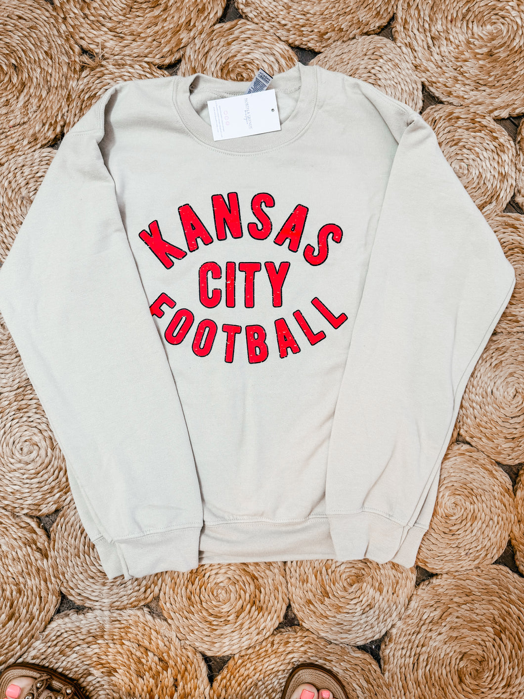 Kansas City Vintage Football Sweatshirt