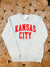 Load image into Gallery viewer, Kansas City 1960 Crewneck (Red ink)
