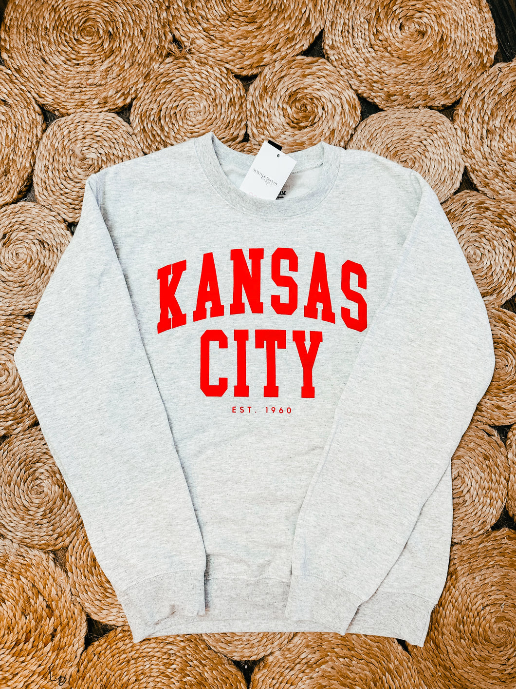 Kansas City 1960 Crewneck (Red ink)