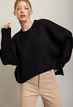 Load image into Gallery viewer, Hayden- Long Sleeve Ribbed Sweater
