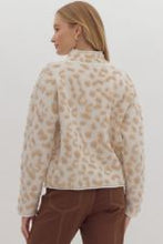 Load image into Gallery viewer, Andie- Leopard Mock Neck Sweater
