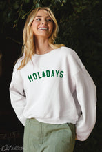 Load image into Gallery viewer, HOLIDAYS Graphic Sweatshirt
