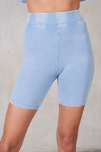 Load image into Gallery viewer, Kinsley- Mineral Washed Biker Shorts
