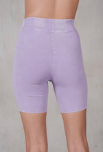 Load image into Gallery viewer, Kinsley- Mineral Washed Biker Shorts
