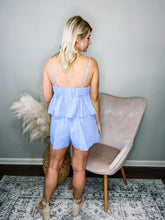 Load image into Gallery viewer, Madi- Pleated Cami Top And Shorts Set
