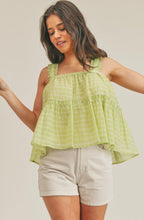 Load image into Gallery viewer, Kaia- Ruffle Tiered Tank
